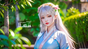 古风汉服女孩