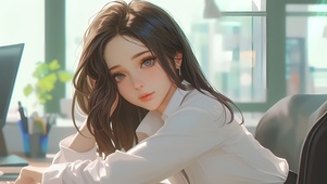 办公室女孩
