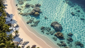蓝色珊瑚海