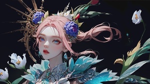 花の少女