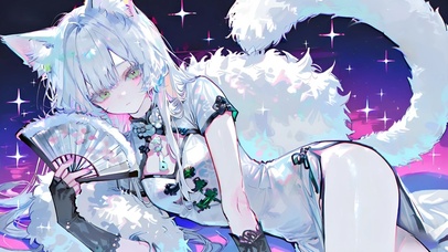 迷迭香-旗袍美女