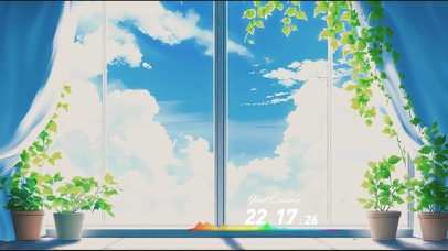 窗外AI绿色壁纸