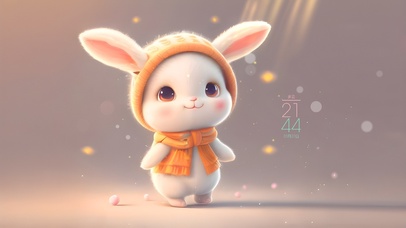 4k可爱萌宠兔兔