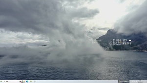 海上浓雾主题