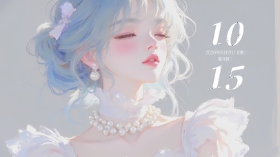 沐浴阳光的少女