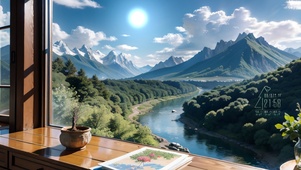 治愈系窗外风景