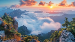 日出云海