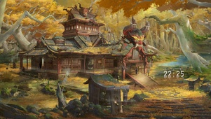 秋林鬼神庙