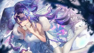 冬季美少女
