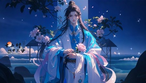 4K 古风男神