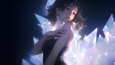 4K暗黑高冷性感女神