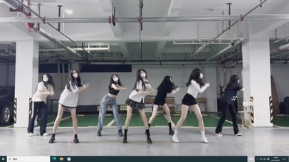 性感可爱JK 美女大学生 群舞