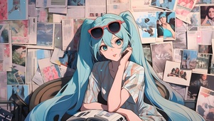 旧漫初音少女