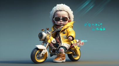 可爱迷你的反派角色