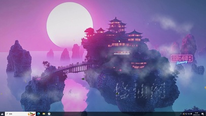 梦幻AI古风场景-桌面主题