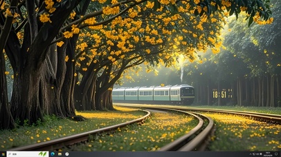 林荫小路桂花香