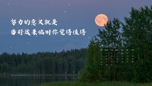 努力的意义