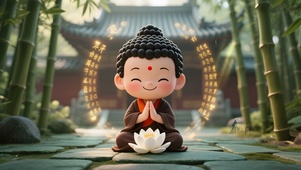 可爱小佛祖