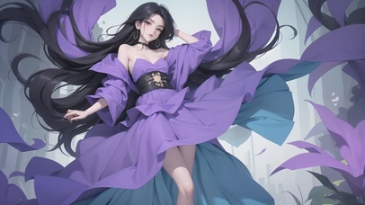 蓝紫