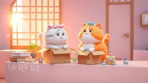 盒子萌猫