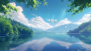 白云湖水悠悠