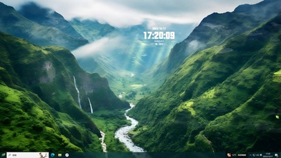 护眼-宁静的山谷