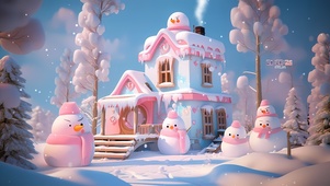 雪人小屋
