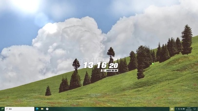 山坡   电脑主题