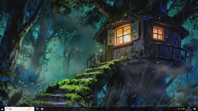 绿林小筑-桌面主题