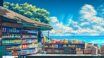 海边便利店4K