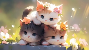 可爱猫咪
