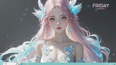 美丽的天使族圣女