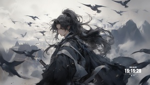 墨色剑客