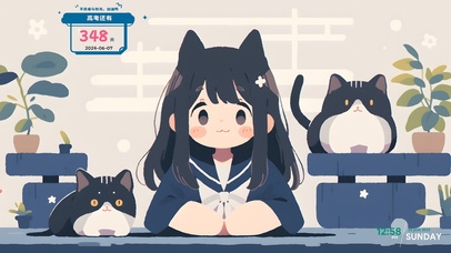 学习喵（高考倒计时）