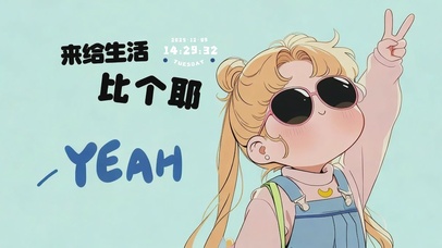 元气满满美少女