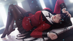 睡意朦胧的姑娘