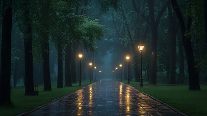 雨夜漫溯