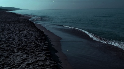 夜晚海边(风景动态壁纸) - 动态壁纸下载 - 元气壁纸
