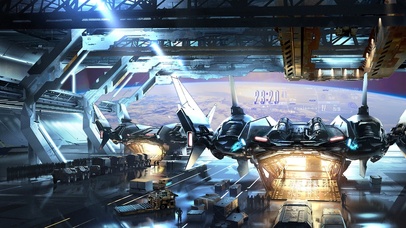 4K太空科幻飞船