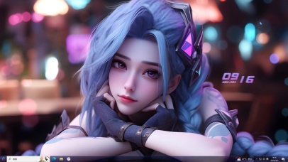 4K清纯金克斯主题