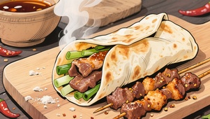 动漫风美食