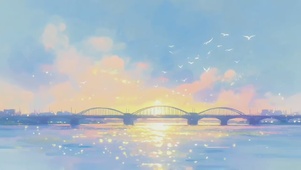 夕阳西下