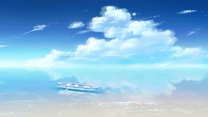 4K唯美治愈天空之境海景