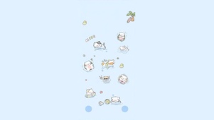 快乐玩水小狗～