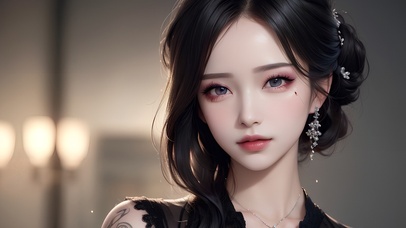 4k清纯可爱美女