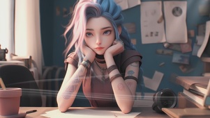 唯美3D可爱萝莉