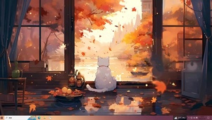 等待的小猫