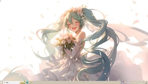 婚纱初音