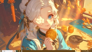 月饼少女