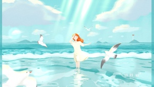 夏日海边